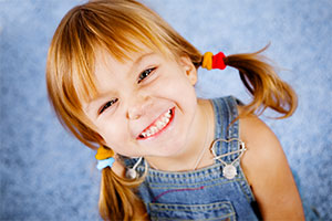 Little Girl With Beautful Smile